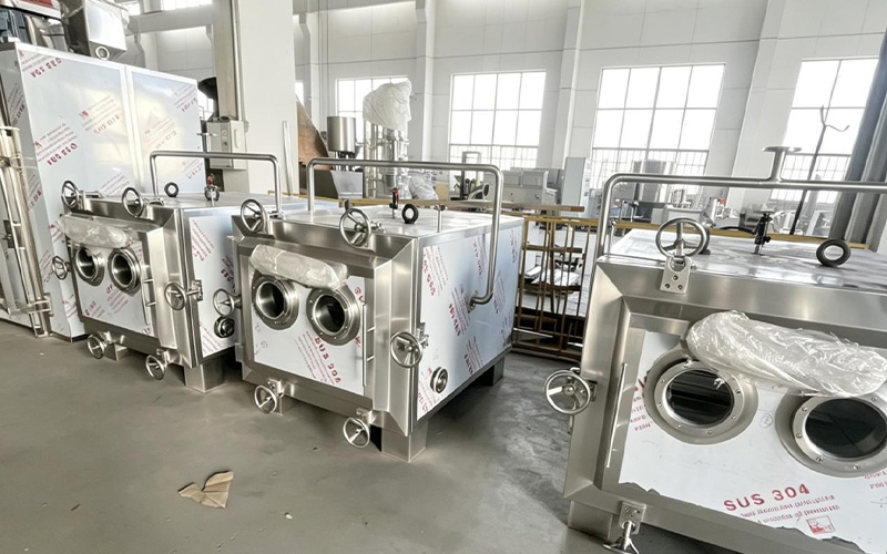 img of March 2026 | Three Square Vacuum Dryers Shipped to Thailand for Fruit and Vegetable Powder Processing